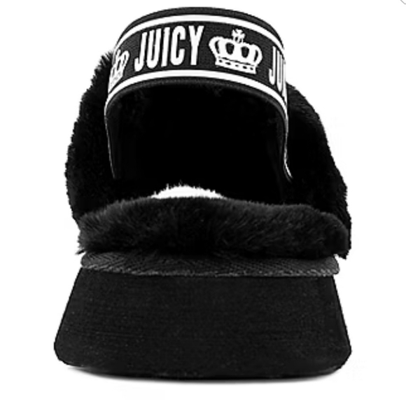 NEW JUICY COULTURE ROANNA STRAP SANDALS BLACK SIZE 8 - Picture 3 of 10